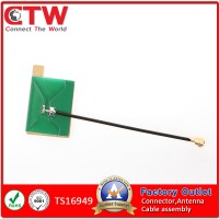 Small Size Internal GPS Antenna, Built in GPS Car Antenna, Adhesive Mount, RF1.13 Cable, U. FL Ipex Connector